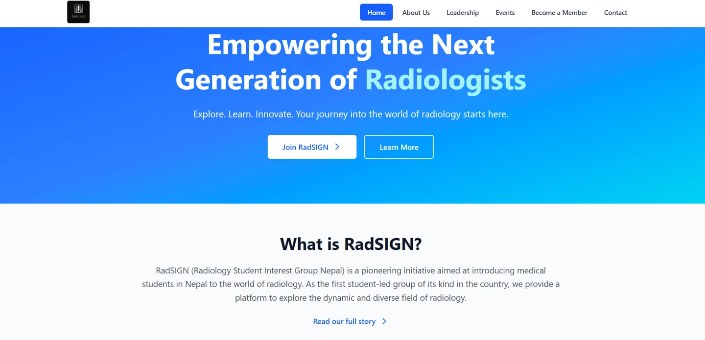 RadSIGN Nepal screenshot 1